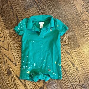 Jackson Pollack inspired Ralph Lauren Romper